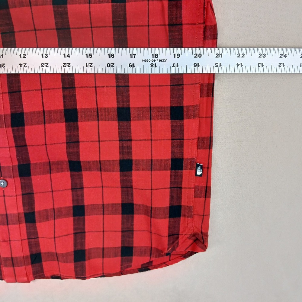 The North Face Medium Mens Shirt‎ 20x27 Button Up Short Sleeve Fits A Small - Picture 8 of 15